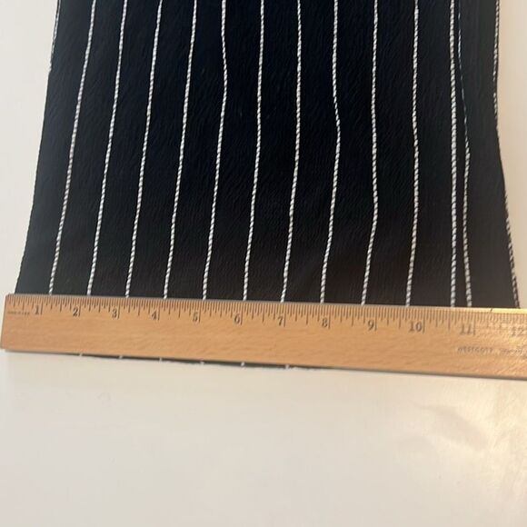 Altar'd Stat Black and White Off the Shoulder Wide Leg Jumpsuit Size Medium - Picture 9 of 10